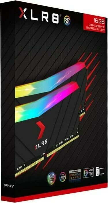 PNY XLR8 Gaming Epic-X RGB DIMM Kit 16GB (2x8GB) DDR4-4000, CL18, RAM