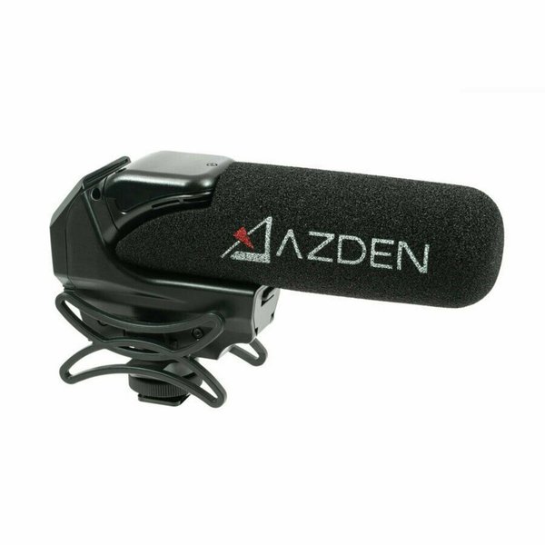 Azden SMX-15 DSLR Mikrofon, Kameramikrofon (AZ-DSMX015) schwarz, Klinkenstecker 3.5mm