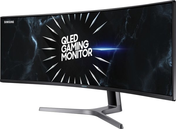 Samsung 49 Zoll (124 cm) LED Gaming Monitor, 120Hz, 5120x1440, 16:9, Curved 1800R, 4ms (C49RG90SSU)