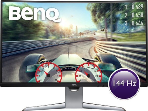 BenQ EX3203R, 31.5" Gaming Monitor, 2560x1440, 144Hz, VESA, HDMI/DisplayPort (9H.LGWLA.TSE)