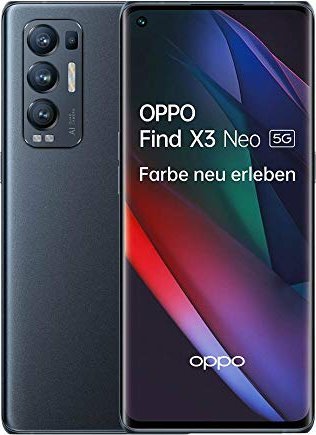 Oppo Find X3 Neo Starlight Black, Smartphone, Android, 6,55", 50MP, 12/256GB, Dual-SIM