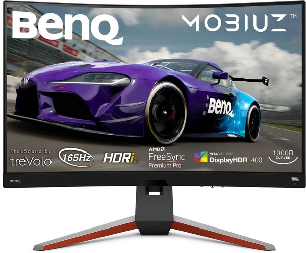 BenQ Mobiuz EX3210R, 31.5" Monitor, 2560x1440, 165Hz (9H.LKALB.QBE)