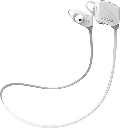 Cannice E1 - In-Ear Headphones, Kopfhörer (MicroUSB, Bluetooth 4.1, aptX), White (SC1302)