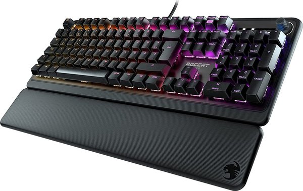 Roccat Pyro, schwarz, LEDs RGB, TTC RED, USB, DE, QWERTZ, Gaming Tastatur (ROC-12-620)