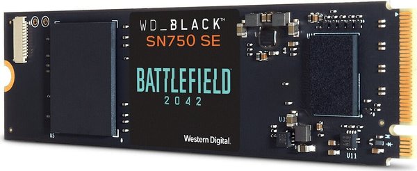 Western Digital WD_BLACK SN750 SE NVMe SSD 500GB, M.2, SSD, Special Edition