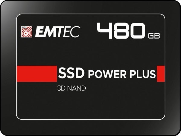 Emtec X150 480 GB Interne SSD Power Plus 3D NAND, 2,5" (ECSSD480GX150) bulk, neu