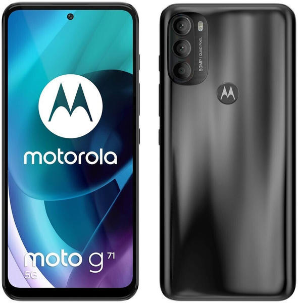 Motorola Moto G71 5G Iron Black 128GB, 6GB, 6.4 Zoll Display, schwarz, Dual Sim