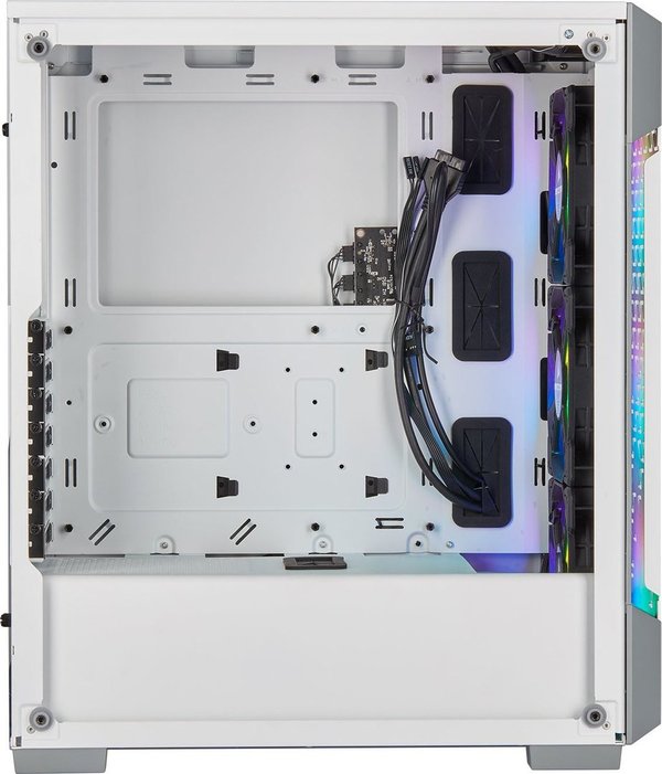 Corsair iCue 220T RGB Airflow weiß, Glasfenster (CC-9011174-WW) PC Gehäuse