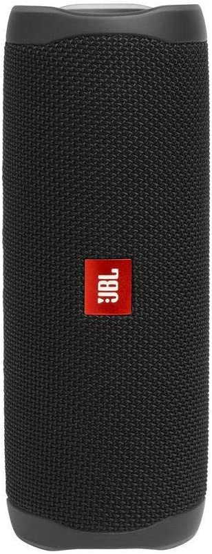 JBL Flip 5 Bluetooth Box schwarz, Wasserdichter, portabler Lautsprecher (JBLFLIP5BLK)