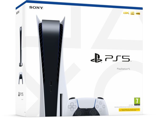 Sony PlayStation 5 - 825GB weiß (CFI-1216A / 9395201) Disk Edition