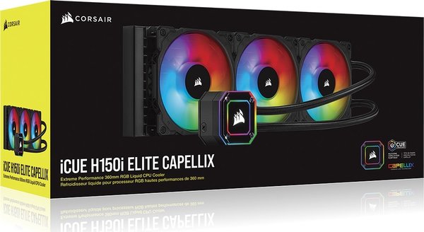 Corsair iCUE H150i Elite Capellix (CW-9060048-WW)