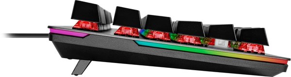 Cooler Master CK352 schwarz/grau, LEDs RGB, RED Switches, USB, DE (CK-352-GKMR1-DE)