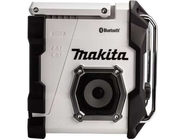 Makita MR002GZ Akku Baustellenradio solo (ohne Akku) Bluetooth, weiß