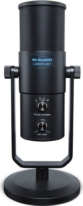 M-Audio Uber Mic - USB Kondensator Mikrofon für Gaming, Streaming, Podcast, Studioaufnahmen