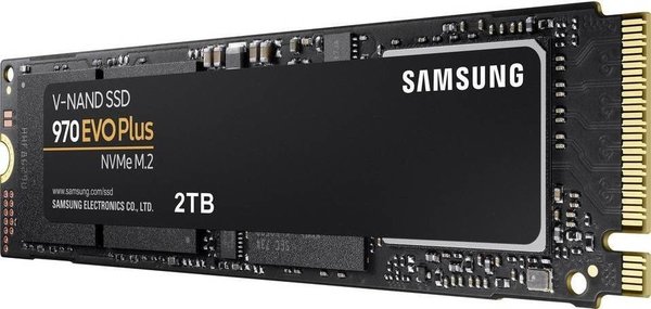 Samsung SSD 970 EVO Plus 2TB, M.2 SSD, 3500MB/​s (MZ-V7S2T0BW)