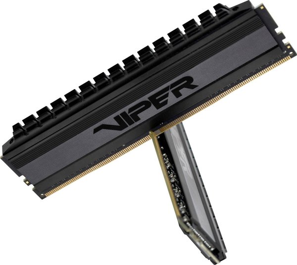 Patriot Viper 4 Blackout DIMM Kit 16GB, DDR4-3200, CL16-20-20-40 (PVB416G320C6K)