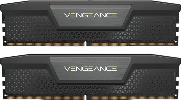 Corsair Vengeance schwarz DIMM Kit 32GB, DDR5-5600, CL36-36-36-76, on-die ECC (CMK32GX5M2B5600C36)