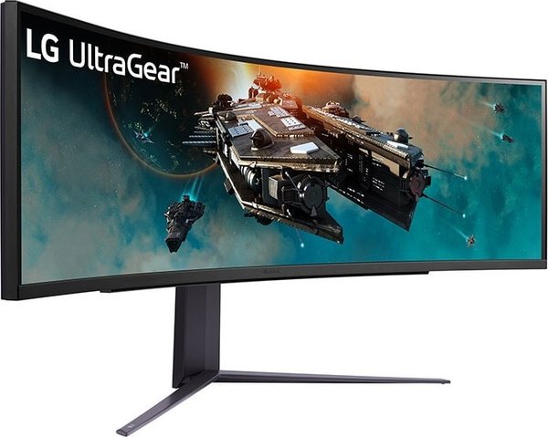 LG UltraGear 49GR85DC-B, 49" Gaming Monitor, 32:9, 5120x1440, 240Hz, HDR 1000, HDMI 2.1