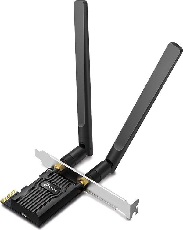 TP-Link AX1800, 2.4GHz/5GHz WLAN Karte, Bluetooth 5.2, PCIe x1 (Archer TX20E)