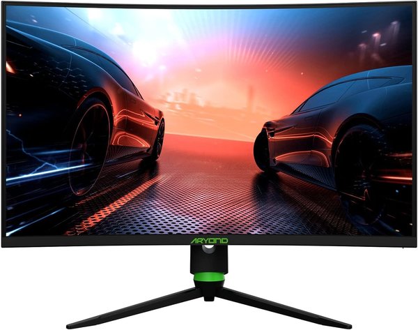 Aryond A32 V1.3 Gaming Curved Monitor, 32 Zoll 165Hz, 1ms, QHD (2560x1440)