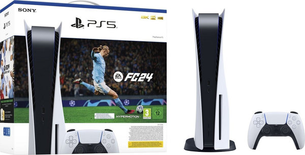 Sony Play­Sta­ti­on 5 (PS5) FC 24 - 825GB, Disk Edition (9574422)